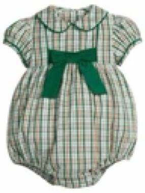 Little English Marisa Bubble- Mistletoe Tartan